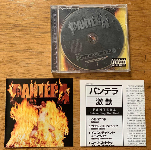 Cd Pantera Reinventing The Steel