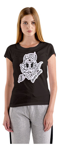 Polera Mujer Karol G Bichota Angel Demonio 100% Algodon