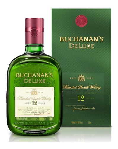 Whisky Escoces Buchanan's 12 Años 1 Litro