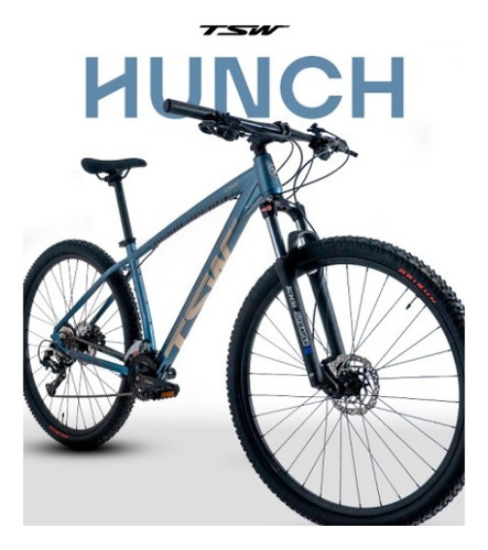 Bicicleta Aro 29 Tsw Hunch Shimano 16v Santour 2024/25 Azul