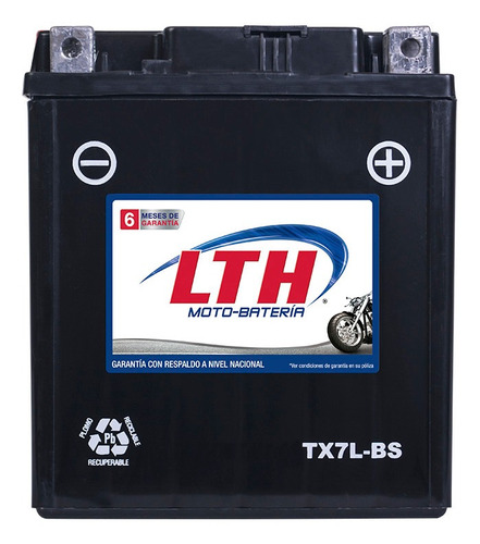 Moto Bateria Lth Gel Ctx7l-bs Ytx7l-bs Libre Mantenimiento