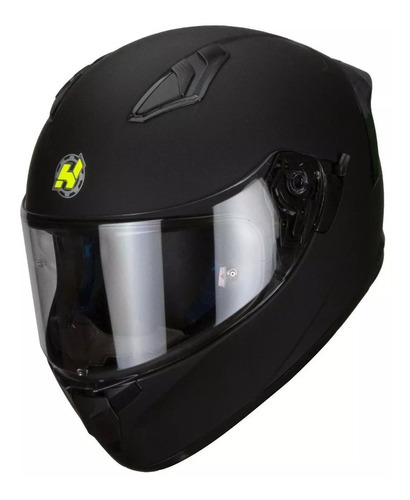 Casco Hax Integral Obsidian Negro Mate C/ Gafas Certificado Tamaño del casco M (57-58 cm)