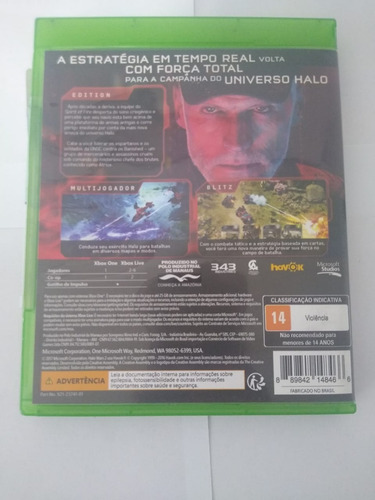 Jogo Mídia Física Halo Wars 2 Em Português Xbox One Vitrine