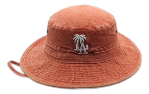 Bucket Hat Estilo Safari Algodon Colores Varios