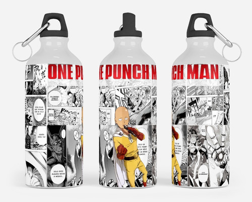 One Punch Man Termo Deportivo Anime 600 Ml