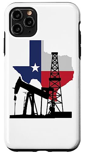 Funda Para iPhone 11 Pro Max Texas Oilfield Worker Texas Fla