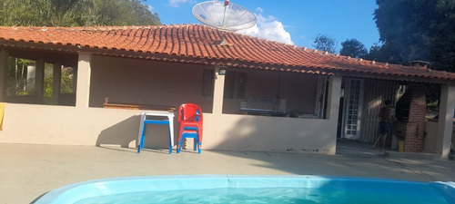 Imagem 12 de 24 de Chácara 1000m2, Casa Sede85m2, 2 Dormitórios, 1 Banheiro, Área De Lazer Com Piscina E Churrasqueira, Avarandada, Ótima Localização - Ch00284 - 71019176