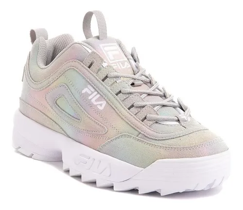 Fila disruptor gris mujer discount