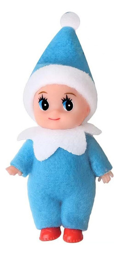 Muñeca De Peluche Suave De 11 Cm For Decoración De Navidad
