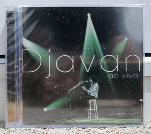 Cd - Djavan - Ao Vivo Volumes 1 E 2 - Duplo E Lacrado