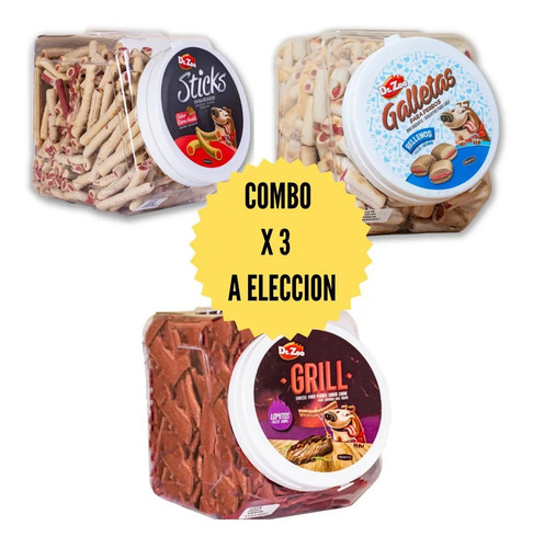 Adiestramiento Golosinas Dr.zoo Palitos Combox3 Carameleras