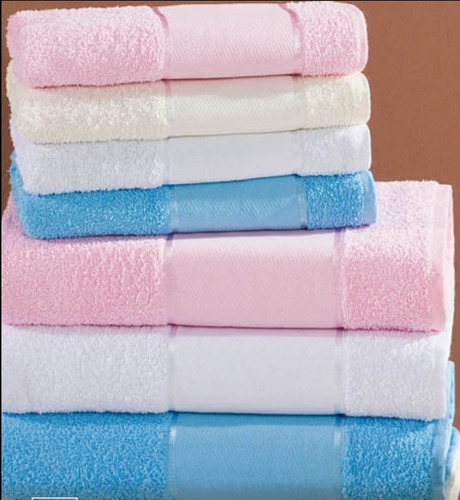 Kit 2 Toalhas Grande 100% Algodão Alta Absorção Toalha Rosto Branco