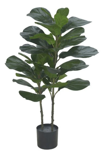 Planta Ficus Lyrata Artificial  Toque Real 1m