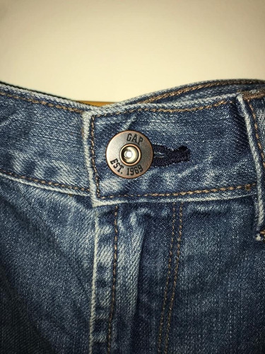 Pantalón Jean Gap Original Para Niño Azul Impecable