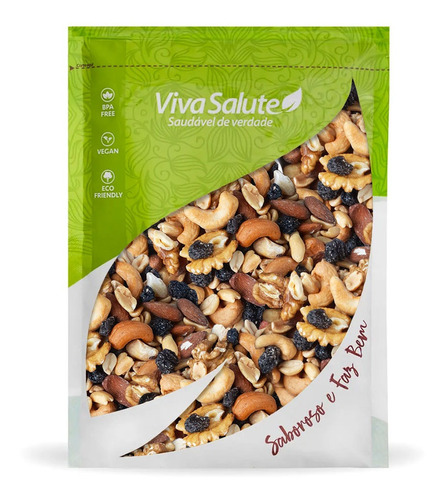 Mix De Castanhas (mixed Nuts) Premium Viva Salute - 500g