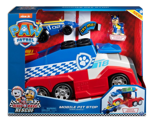 Paw Patrol Mobile Pit Stop Ready Race Rescue Spin Master