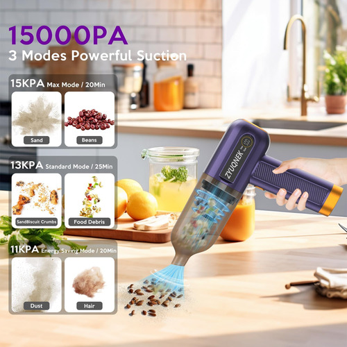 Aspiradora De Mano Para Automóvil Mini Aspiradora De Mano In