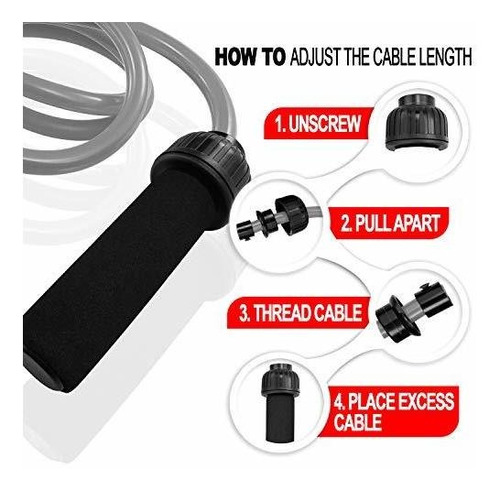 Cuerda Saltar Pesada Pvc Solido Para Crossfit Boxeo 1 Um