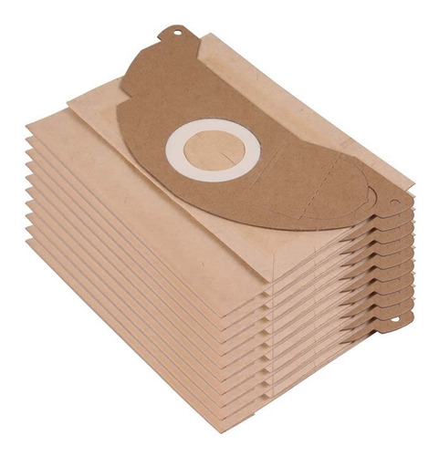 10 Bolsas De Papel Para Aspiradora Karcher 6.904-322.0 Mv2 W