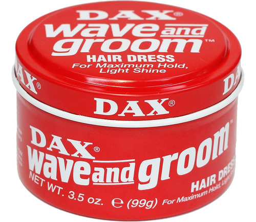 Dax Vestido De Pelo Wave & Groom 3.5oz Rojo