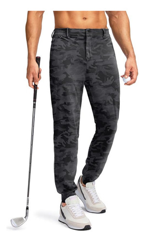 Pudolla Pantalones Deportivos De Golf Para Hombre Con Bolsil