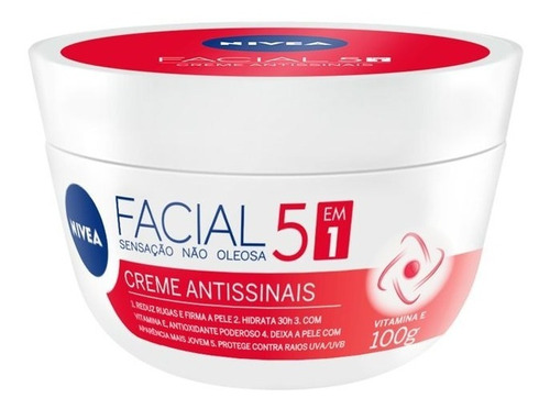 Creme Facial Nivea Antissinais 100g