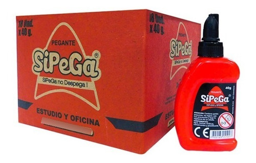 6 Pegante Liquido Si Pega X 40g Estudio Y Oficina 