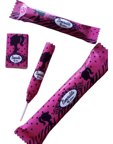 Candy Bar Personalizado Barbie Golosinas Para 10 Niños
