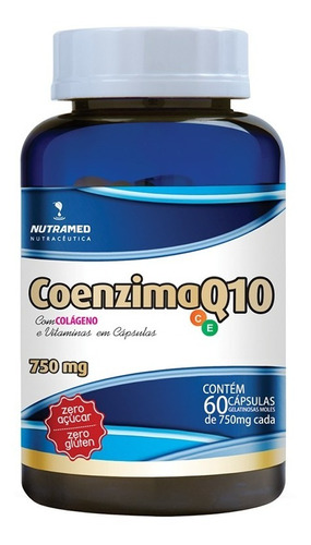 Coenzima Q10 750 Mg 60 Cápsulas Nutramed