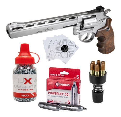 Revolver Dan Wesson 8'' Co2 Bbs .177 (4.5mm) Xtreme P