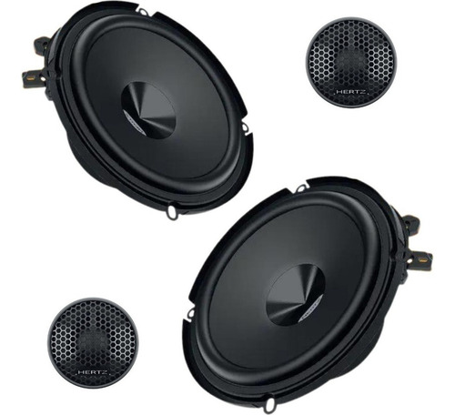 Kit 2 Vias Hertz Dsk 160.3 6 Polegadas Com Suporte 160w Rms
