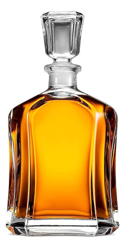 Decantador De Whisky: 23.75 Oz Para Vodka, Bourbon, Brandy Y