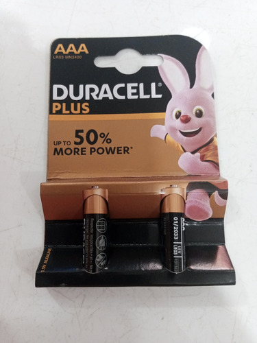 Batería Aaa Duracell Plus