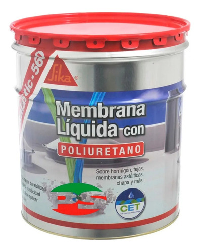 Sikalastic 560 Membrana Liquida Poliuretano 10 Kg Serrentino