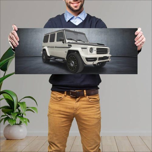 Cuadro 30x80cm Auto 2011 Mercedes Benz G Class B 910