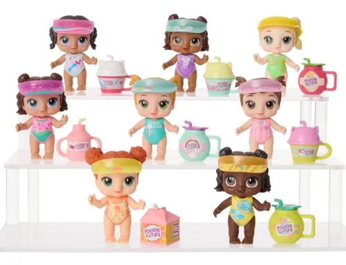 Baby Alive Foodie Cuties Muñeca Sorpresa Con Acc. - Hasbro