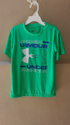 Playera Under Armour 27154029 Talla 6/7 De Niño-a16