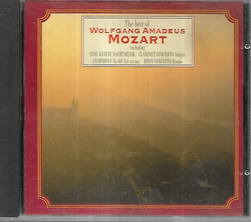 The Best Of Wolfgang Amadeus Mozart Sello Castle Importado