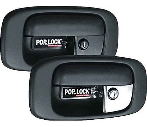 Pop & Lock Pl1700 - Cerradura Manual Para Puerta Trasera Ne