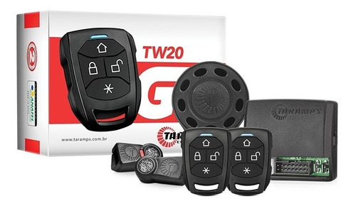 Vidro Elétrico Antiesmagante + Trava 2p + Alarme D20 Bonanza