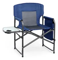 Comprar Silla De Directores Camping Resistente Con Mesa Auxiliar