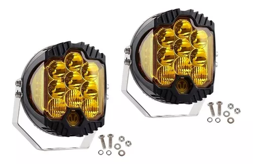 Comandante diferente a ballet Par Faros Led Tipo Baja 8000 Lm Off Road Rzr Canam Jeep