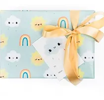 Comprar Juego De Papel De Regalo Para Baby Shower Con Cinta Y Etique