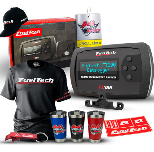 Fueltech Ft300 S/ Chic + Mega Brinde+camiseta Branca Gel +bc