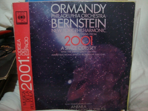 Vinilo 2001 Odisea Espacio Bernstein Ormandy Bs1