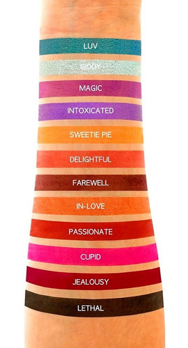 Paleta De Sombras Fancy You Amor Us Color 28 Colores