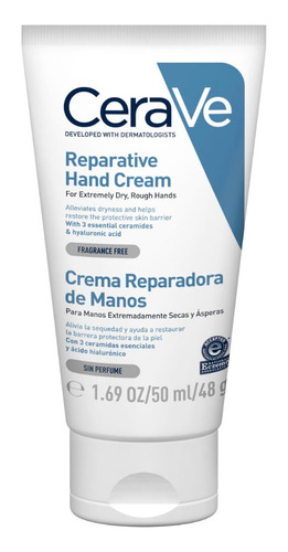 Crema De Mano Cerave Reparadora X 50 Ml