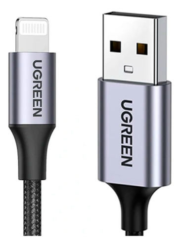 Cable  Usb 2.0 Lightning 1.5 Mts Ugreen 60157 