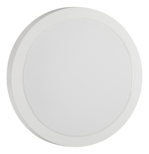 Plafon Pack X2 Redondo Aplique Panel Spot Luz Led 6w Techo Estructura Blanca Fría
