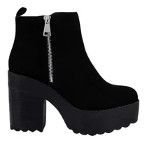Comprar Bota De Dama Moto Tierra Bendita 9aa6 Color Negro
